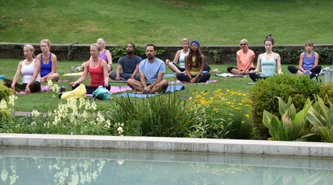 Yoga in the Gardens  Cranbrook House and Gardens